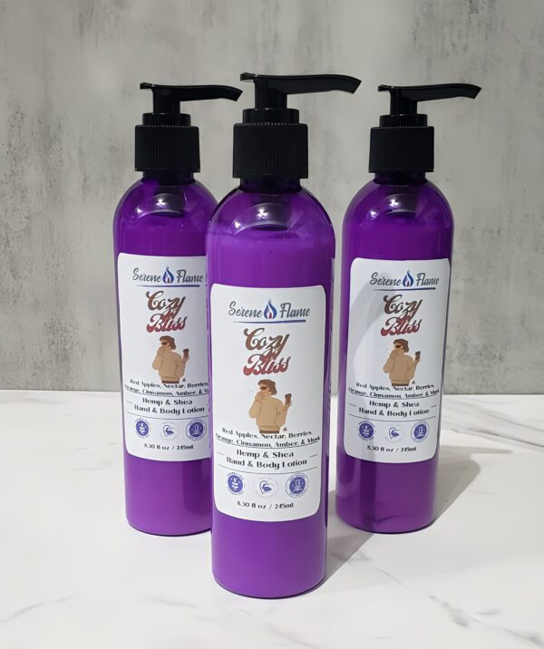 Cozy Bliss Hemp Shea Lotion Trio