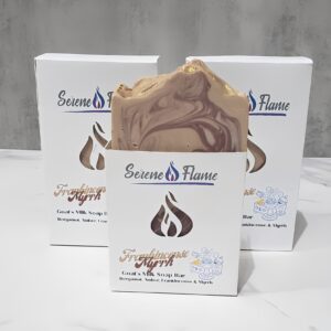 Frankincense Myrrh Goat's Milk Soap Bar