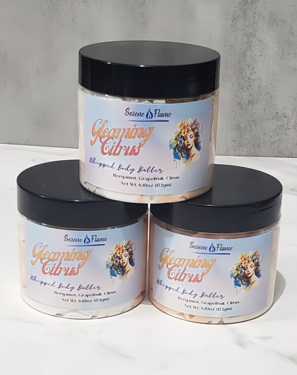 Gleaming Citrus Whipped Body Butter