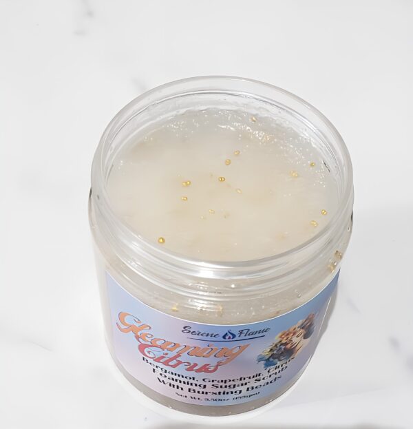 Gleaming Citrus Foaming Sugar Scrub - Image 2