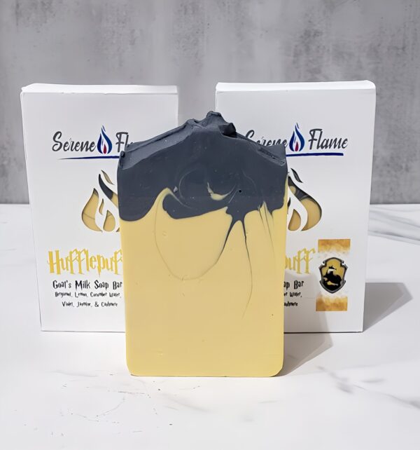 Hufflepuff Goat's Milk Soap Out of Box