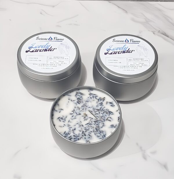 Lovely Lavender Coconut Soy Candle
