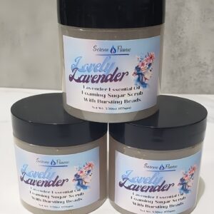 Lovely Lavender Foaming Sugar Scrub