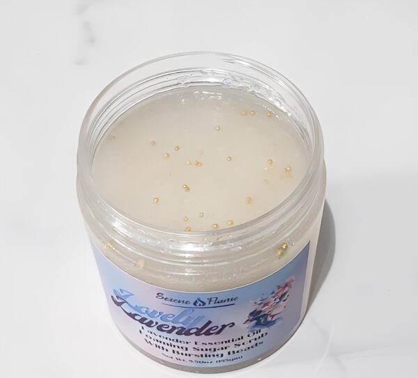 Lovely Lavender Foaming Sugar Scrub - Image 2