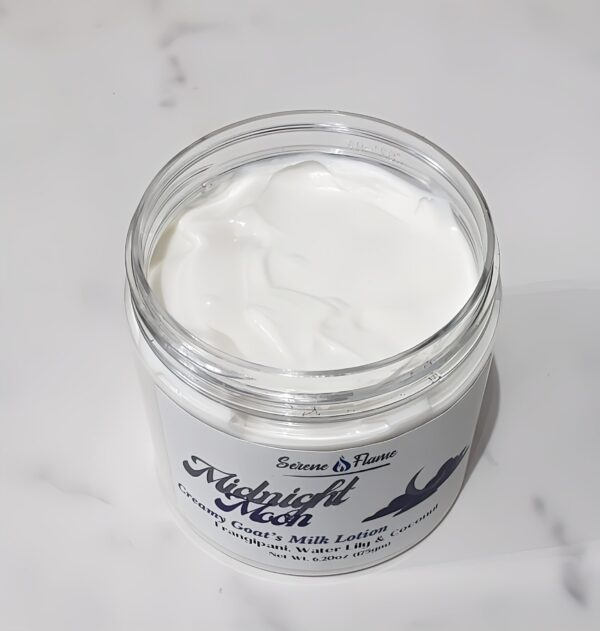 Midnight Moon Goat's Milk Lotion Open