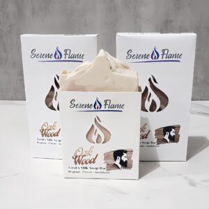 Oak Wood Goat's Milk Soap Bar