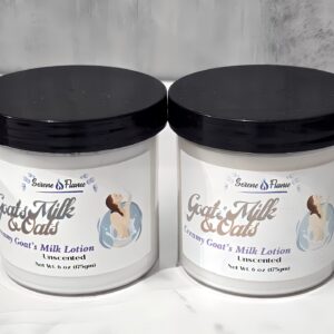 Unscented goats milk lotion