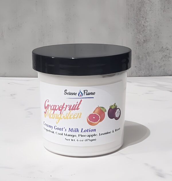 Grapefruit Mangosteen Single Goats Milk Lotion