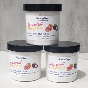Grapefruit Mangosteen Trio Goats Milk Lotion