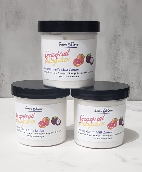 Grapefruit Mangosteen Trio Goats Milk Lotion