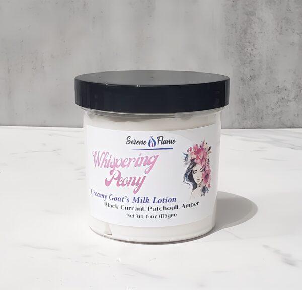 Whispering Peony Single Goats Milk Lotion