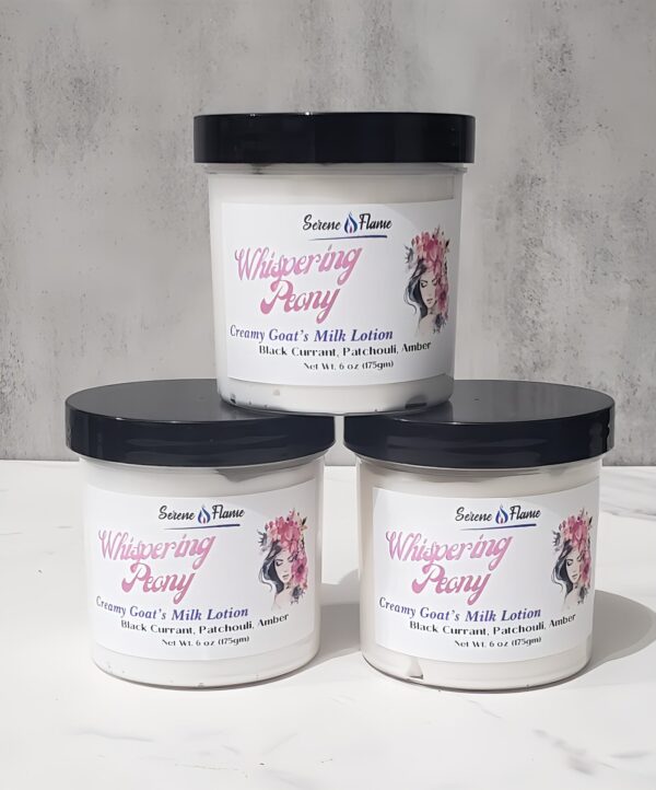 Whispering Peony Trio Goats Milk Lotion