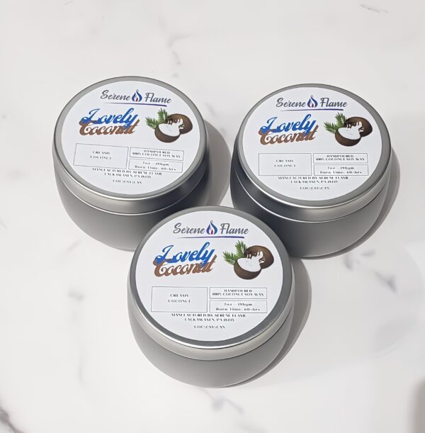 Lovely Coconut Soy Candle