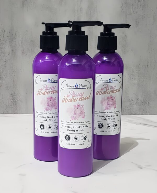 Peony Amberwood Creamy Goat’s Milk Body & Hand Wash