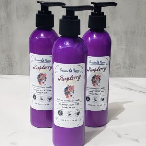 Raspberry Vanilla Goat's Milk Body Wash