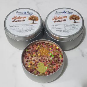 Autumn Leaves Candle