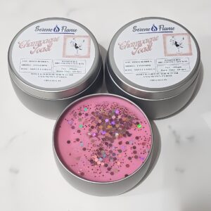 Champagne Toast Candle