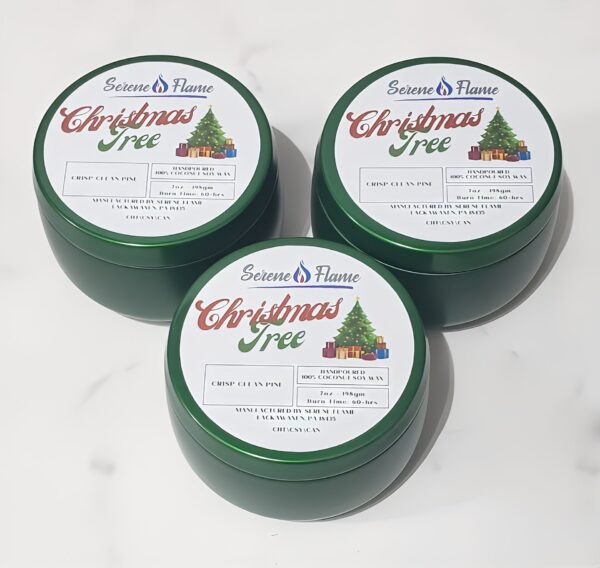 Christmas Tree Candle - Image 2