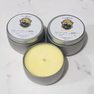 Hogwarts House Hufflepuff Candle