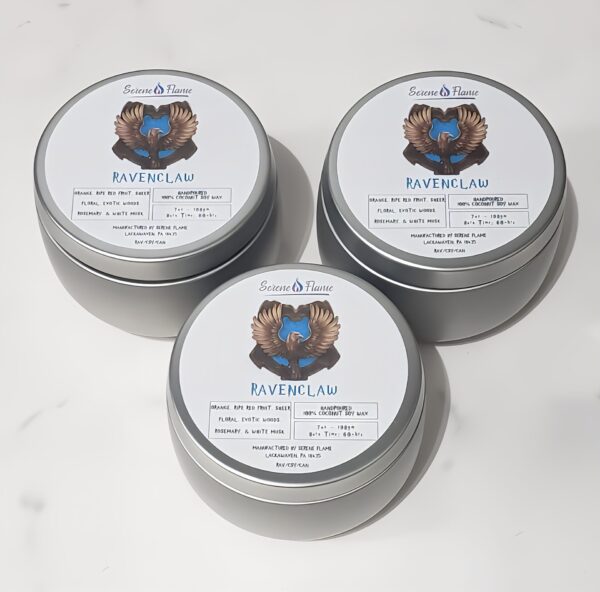 Hogwarts House Ravenclaw Candle - Image 2