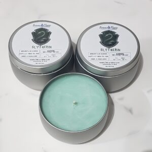 Hogwarts House Slytherin Candle