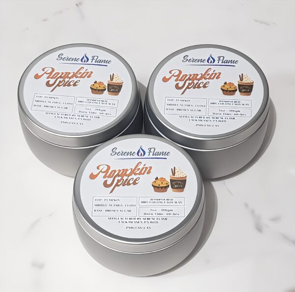 Pumpkin Spice Candle - Image 2